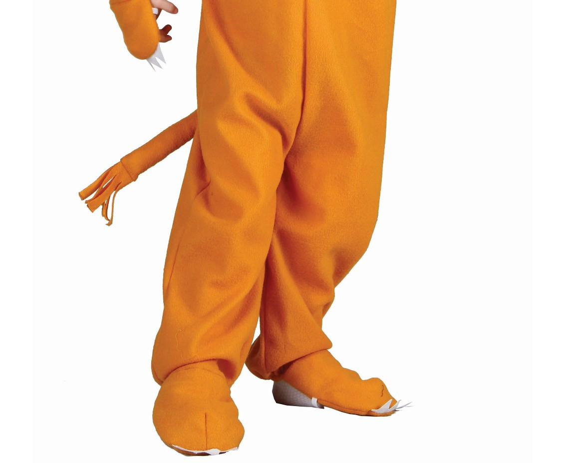 Role play-set for child Orange Lion (jumpsuit, hood, tail), size 92/104 cm